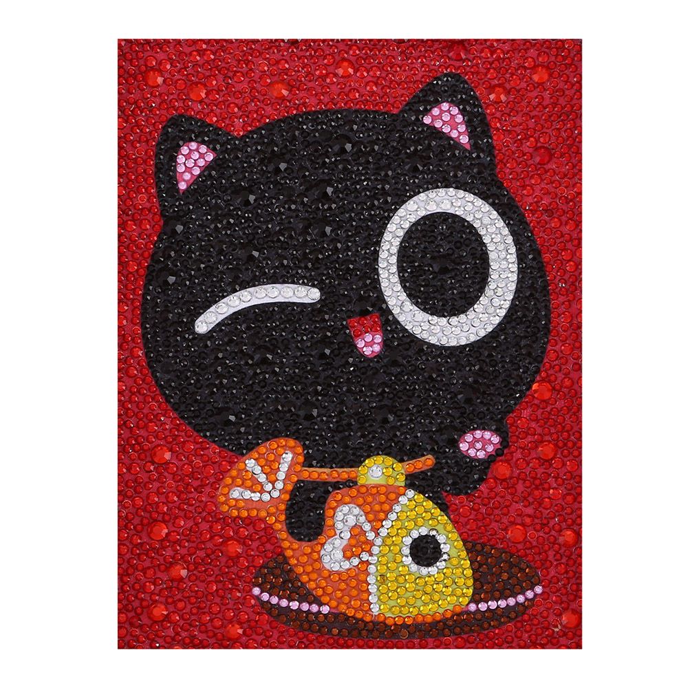 5D DIY Diamond Painting Special Shape Diamond Cute Animals Diamond Painting Kits for Kids Beginner