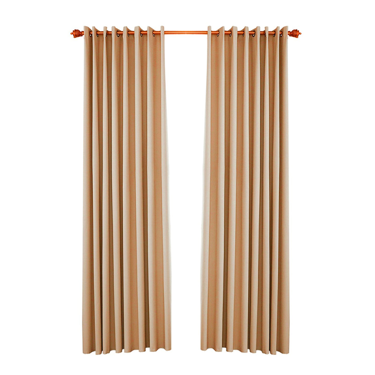 Blackout Curtains for Bedroom Grommet Insulated Room Curtains for Living Room, Set of 2 Panels (53*83in)