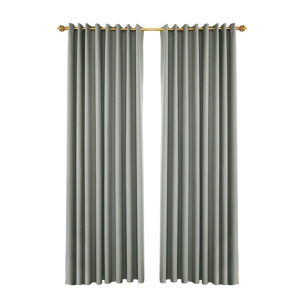 Blackout Curtains for Bedroom Grommet Insulated Room Curtains for Living Room, Set of 2 Panels (53*63in)