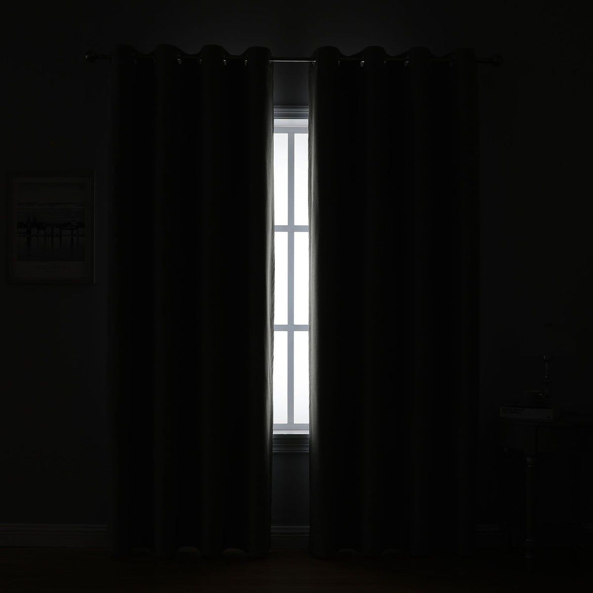 Blackout Curtains for Bedroom Grommet Insulated Room Curtains for Living Room, Set of 2 Panels