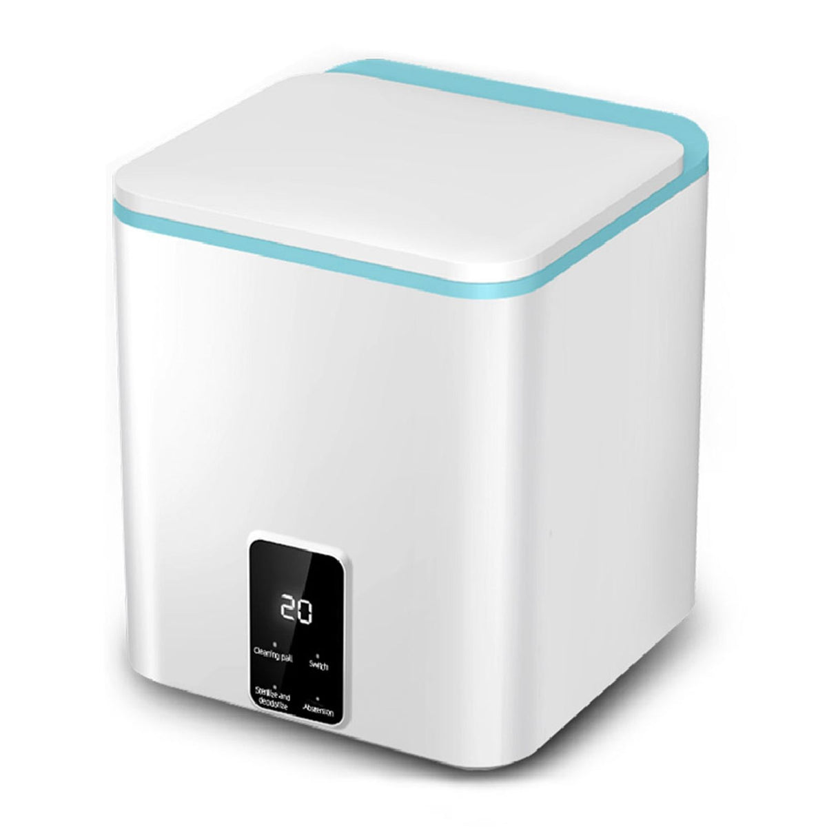 Small Portable Washing Machine with Blue Light 3.8L Mini Washer Machine 3 Modes Deep Cleaning of Underwear Baby Clothes or Small Items Ideal for Apartment / Travel / Hotel / Dorm