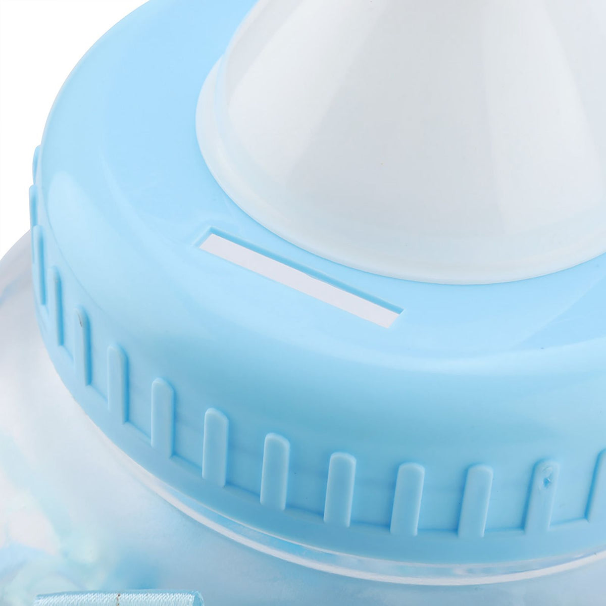 30pcs Cute Feeding Bottle Shape Candy Boxes for Event Christening Party Decoration Blue