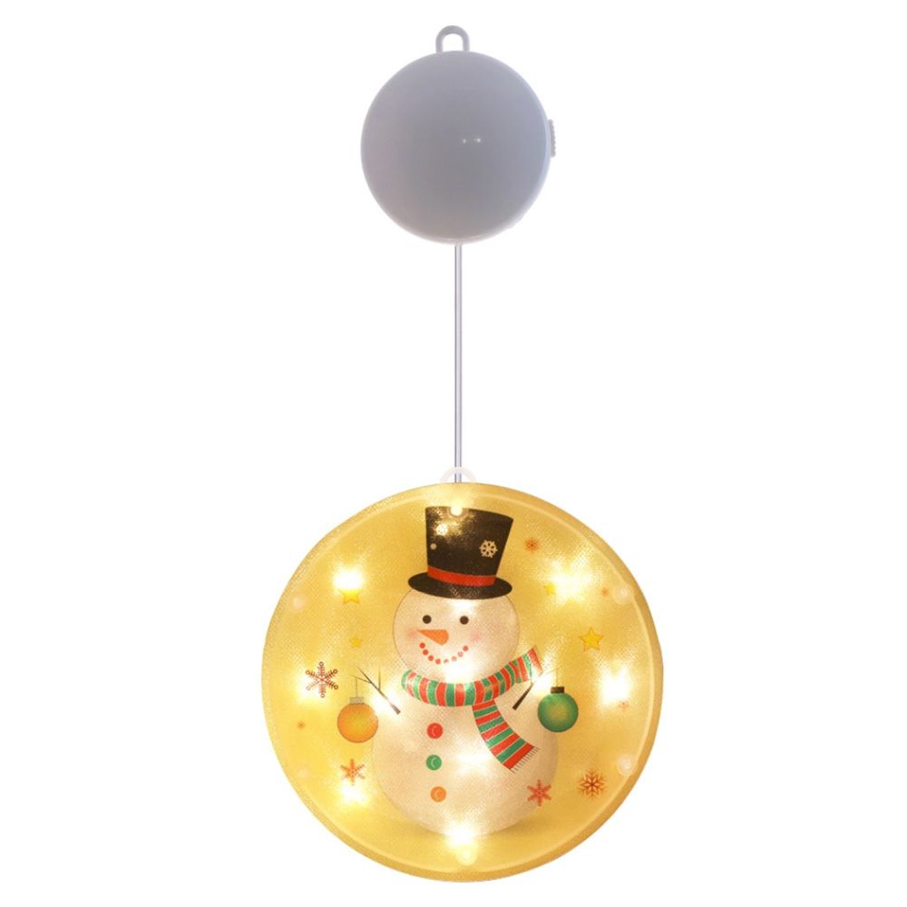 Led Sucker Decorative Lights Christmas Lamp Festive Christmas Battery Lights Window Star Lights Atmosphere Arrangement Light String 6 Styles Avaialble