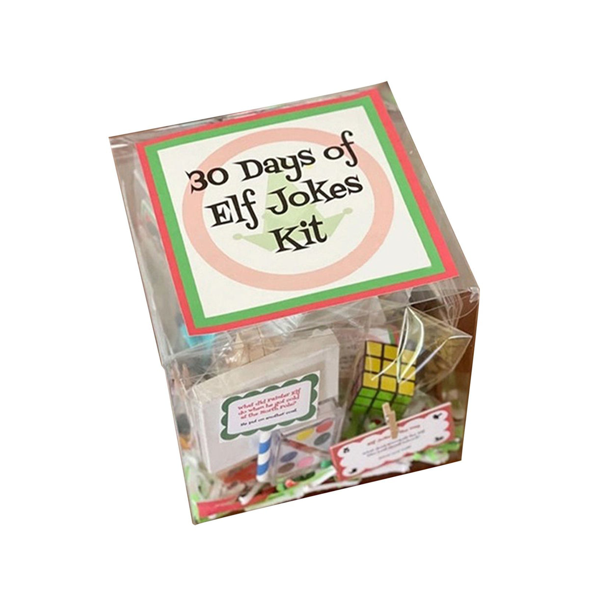 Christmas Advent Elf Gift Set Christmas Gift Set