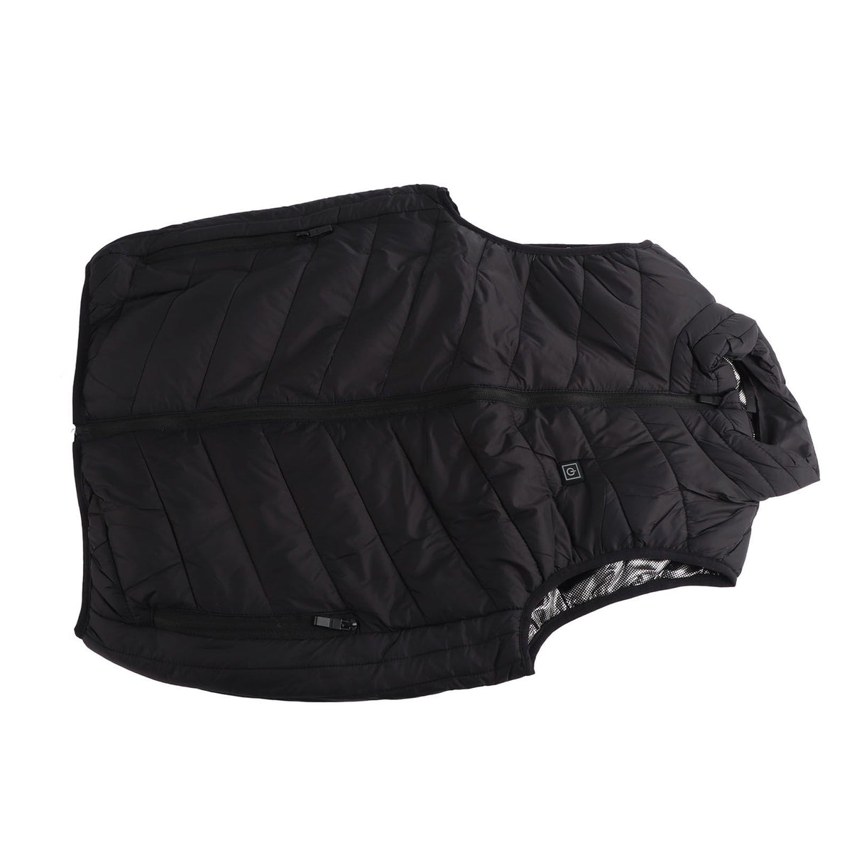 Heated Jacket Unisex 3 Gears Four Zones Heating Polyester Fiber Electric Thermal Vest for Outdoor Winter M