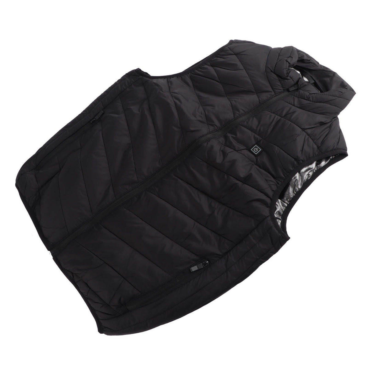 Heated Jacket Unisex 3 Gears Four Zones Heating Polyester Fiber Electric Thermal Vest for Outdoor Winter M
