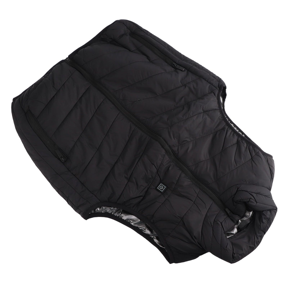 Heated Jacket Unisex 3 Gears Four Zones Heating Polyester Fiber Electric Thermal Vest for Outdoor Winter M
