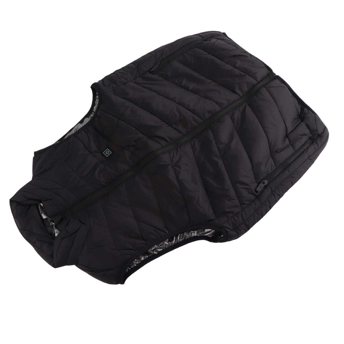 Heated Jacket Unisex 3 Gears Four Zones Heating Polyester Fiber Electric Thermal Vest for Outdoor Winter M