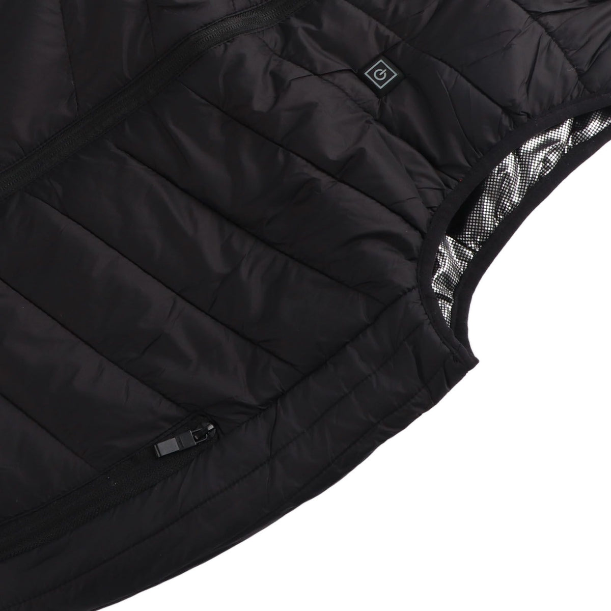 Heated Jacket Unisex 3 Gears Four Zones Heating Polyester Fiber Electric Thermal Vest for Outdoor Winter M
