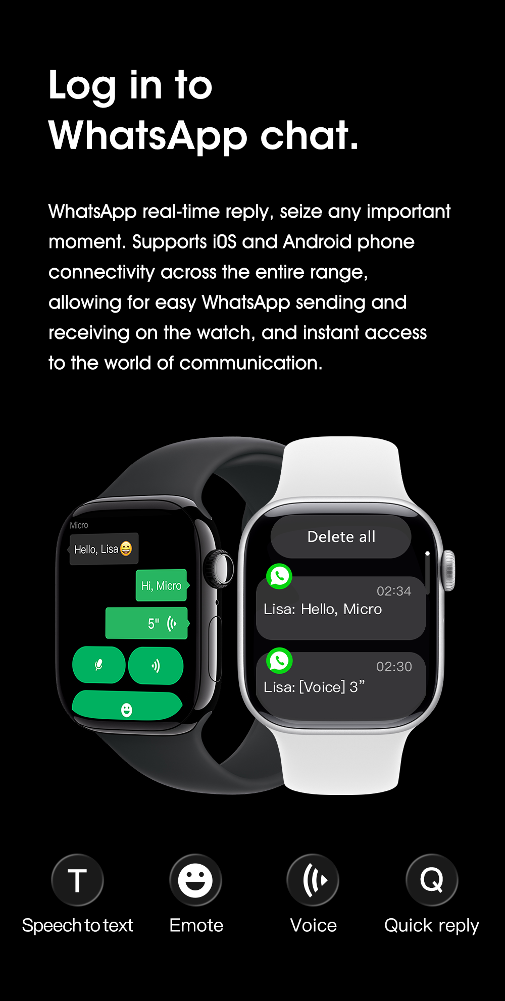 Watch 11 Pro Mini AI Smart Watch，black