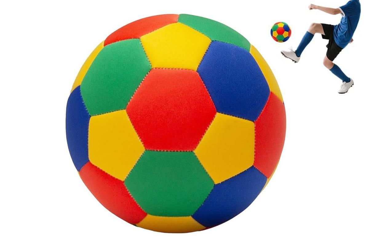 Quiet Indoor Soccer Ball Soft Foam Football for Home Dribbling Training
