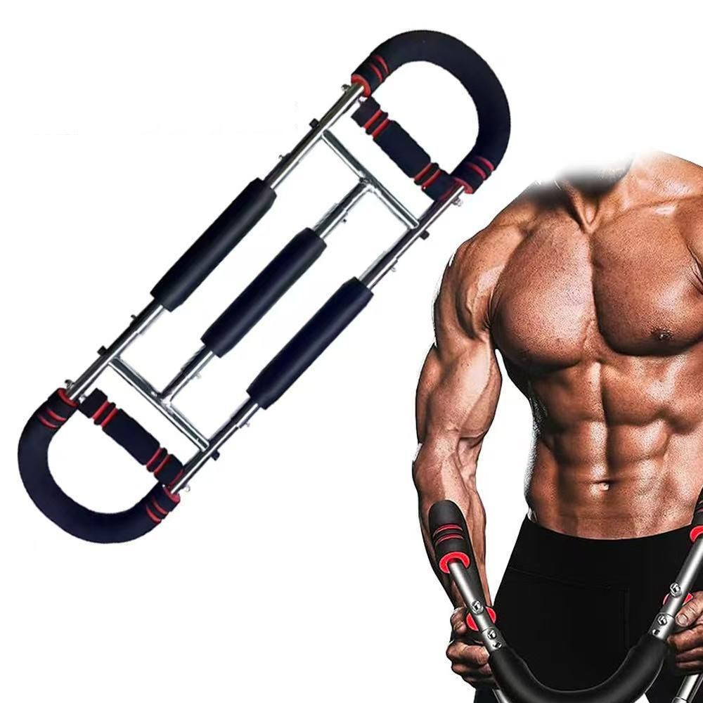 Twister Arm Trainer Adjustable Twister Arm Chest Exerciser With 3 Springs - Red