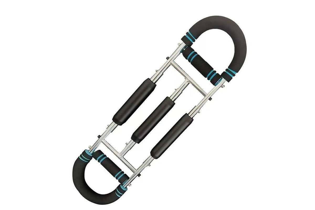 Twister Arm Trainer Adjustable Twister Arm Chest Exerciser With 3 Springs - Blue