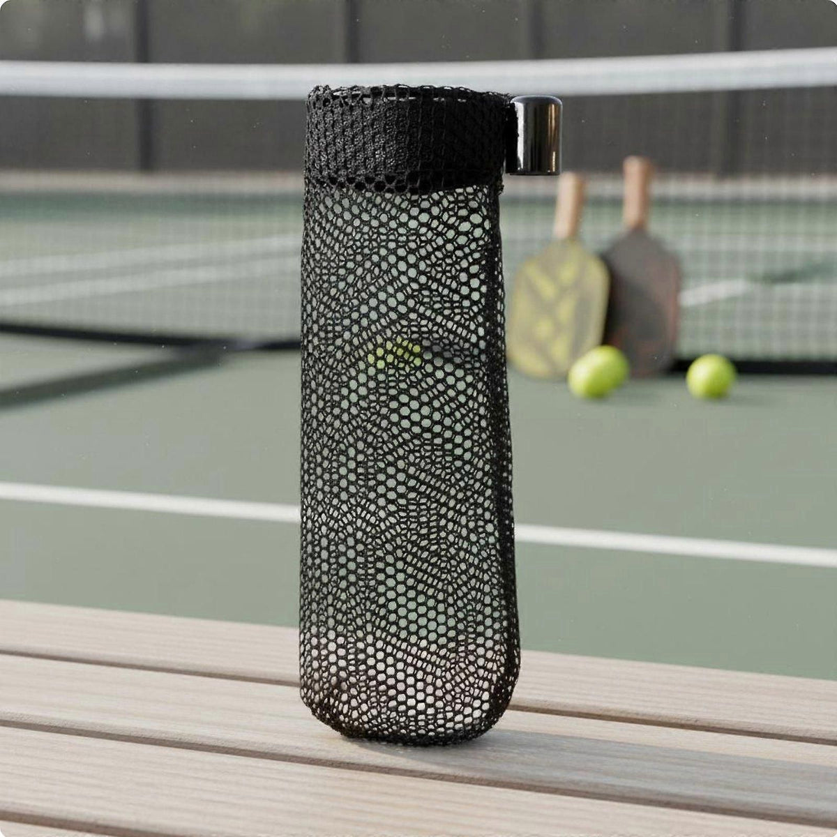 Pickleball Net Bag Portable Sports Equipment Holds 5 Balls for Training