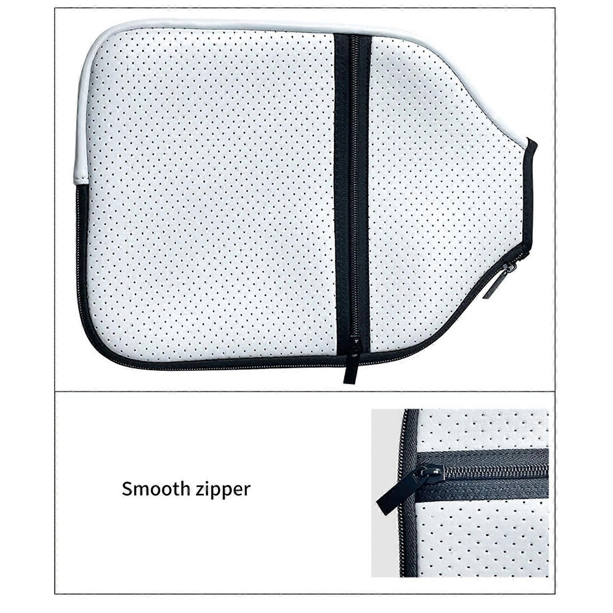 Pickleball Paddle Cover Neoprene Racket Protective Case with Zipper Lightweight Paddle Sleeve - Camouflage