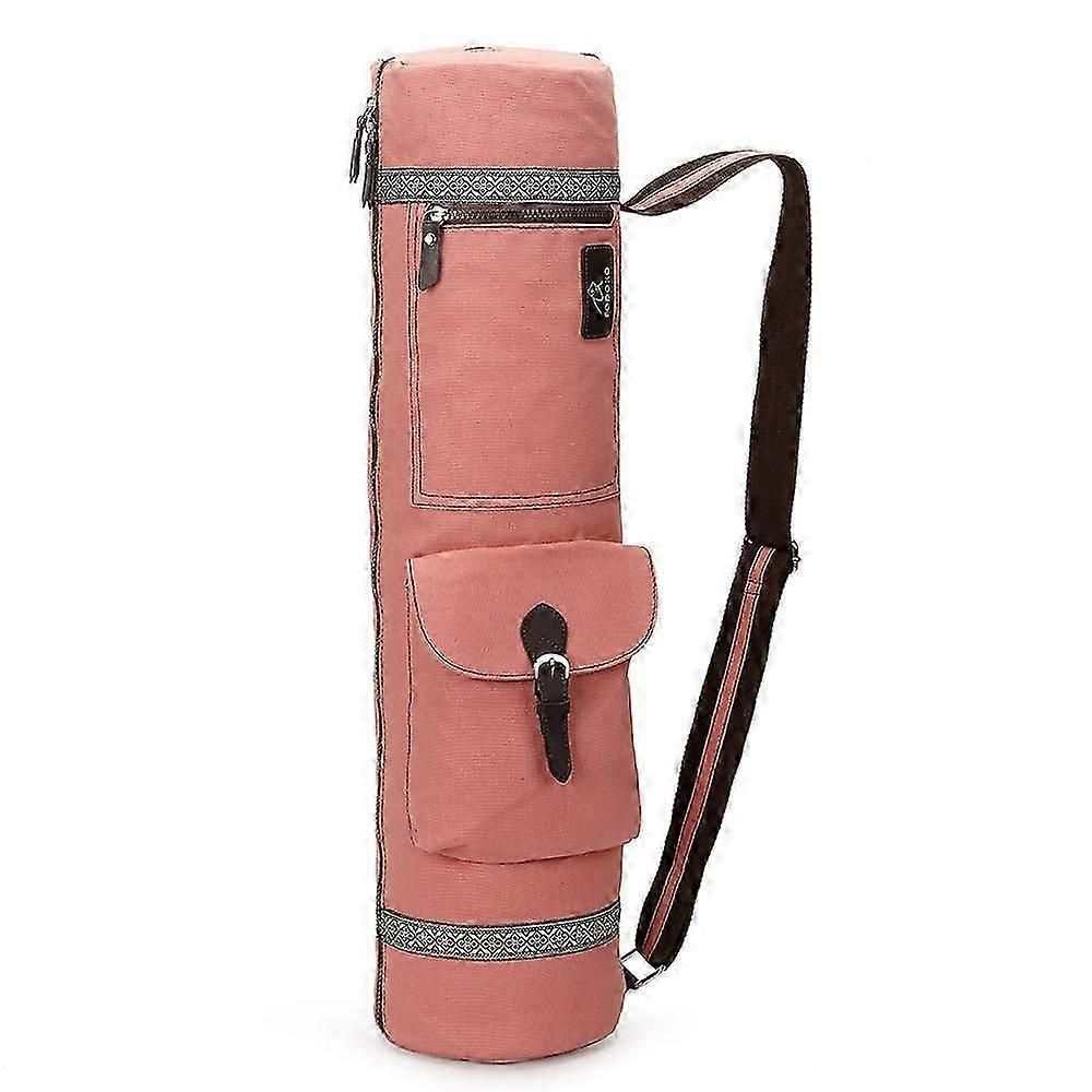 Yoga bag, Yoga Mat Bag for Robust Yoga Mat Tote Bag With Adjustable Shoulder Strap Pink