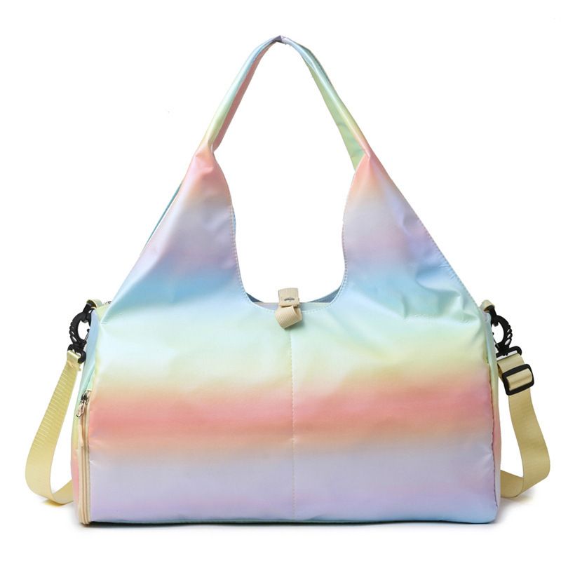 Yoga Mat Bag Sports Gym Bag with Shoe Compartment and Mat Strap