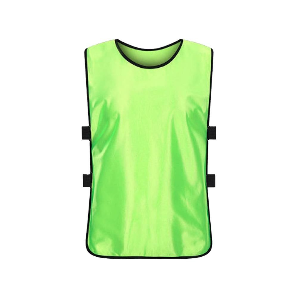 4Pcs Scrimmage Training Vest Team Sports Games Practice Jersey Green