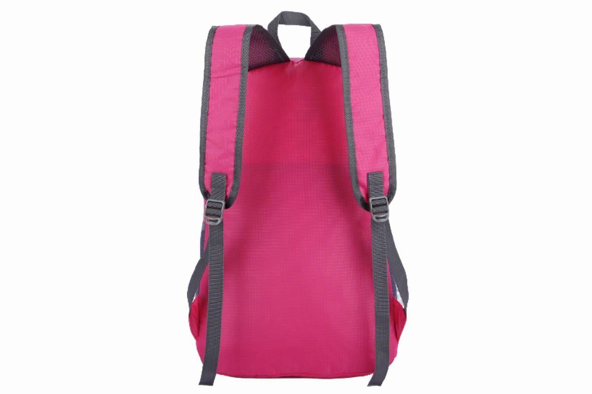 30L Ultra Lightweight Foldable Waterproof Backpack Travel Camping Hiking Outdoor Sports Bag - Purple