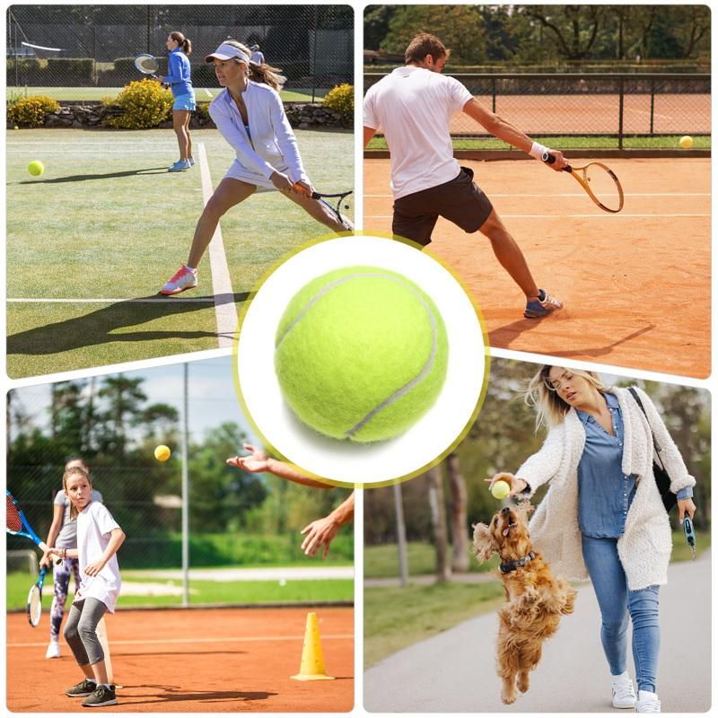 12 Pack Soft Training Tennis Balls, Low Pressure Pract Balls for Daily Training - Black