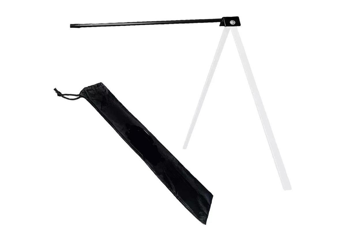 Football Kicking Tee Metal Place Kicking Stand for Field Goal Kicks -White