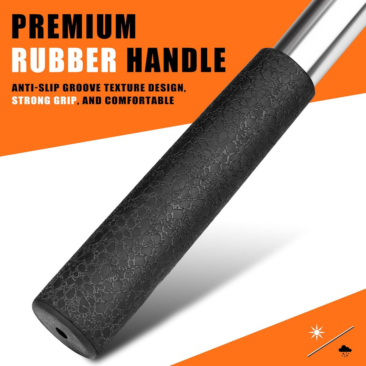 Hexagonal Aluminum Telescopic Golf Ball Retriever - 12FT
