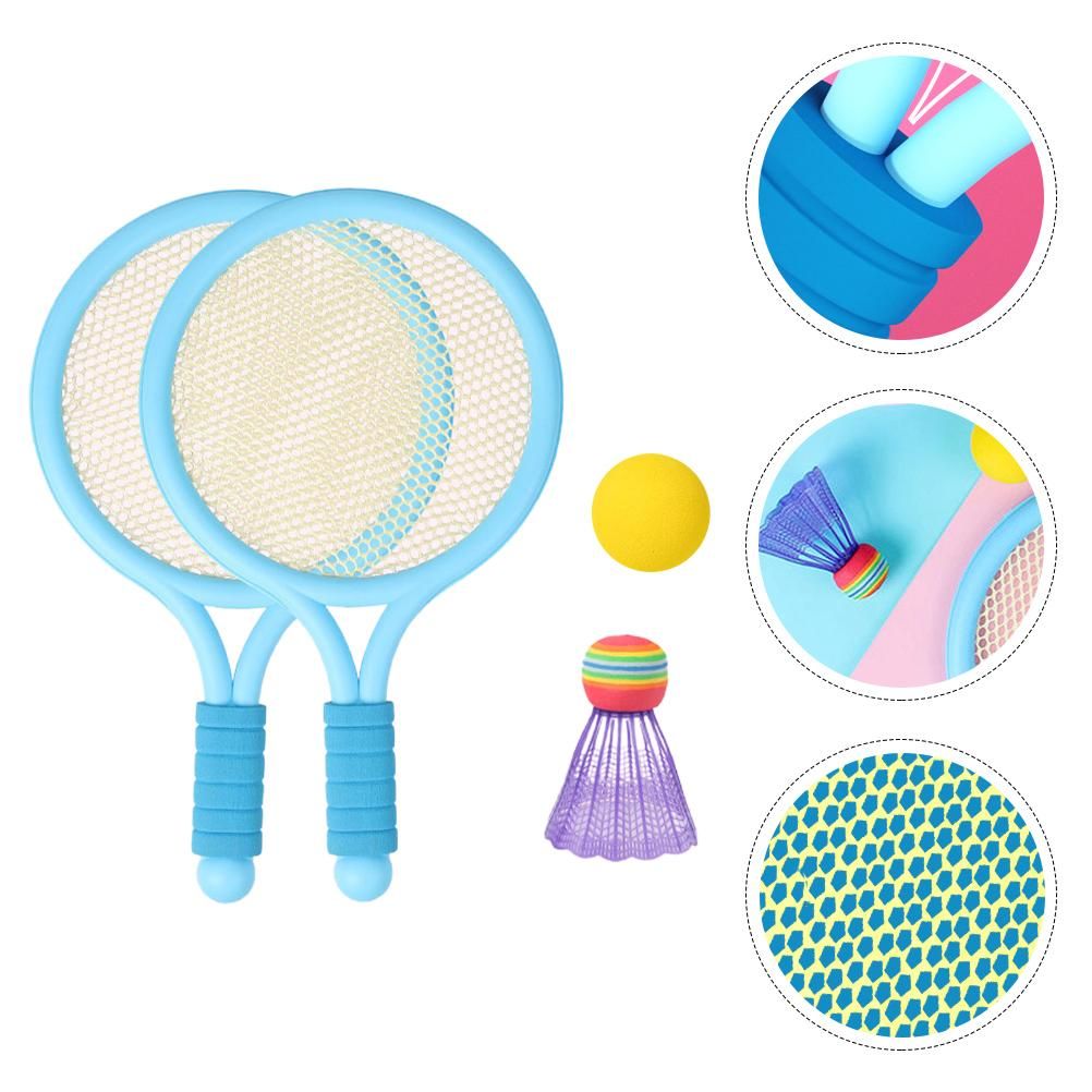 1 Set Boys Badminton Racket Training Outdoor Sports Leisure Toys Badminton Set