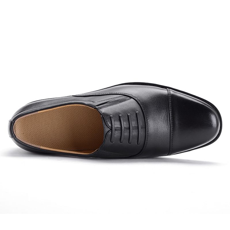 3515 Men Genuine Leather Business Lace Up Shoes Black 38 EU shoe size: 38; Foot length (mm): 240; Foot width (mm): 90; Suggested sneaker size: 39