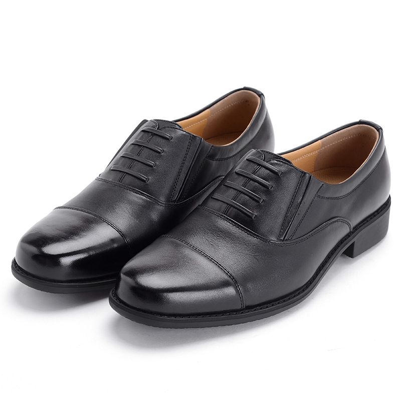 3515 Men Genuine Leather Business Lace Up Shoes Black 38 EU shoe size: 38; Foot length (mm): 240; Foot width (mm): 90; Suggested sneaker size: 39