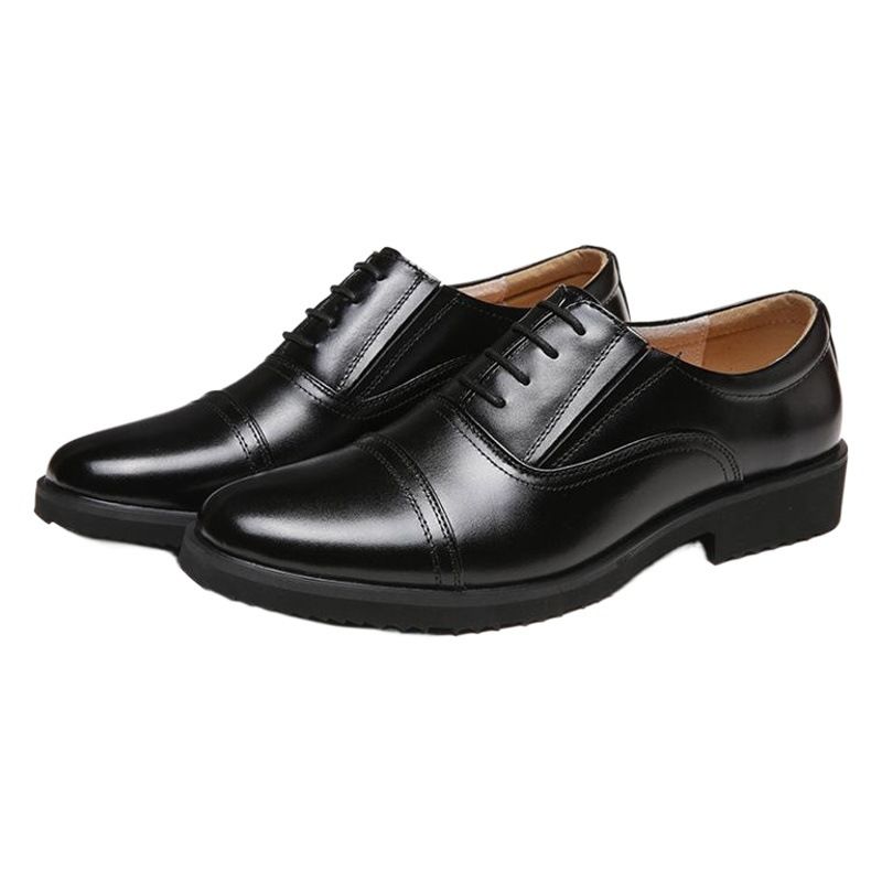 Old man louis Men Leather Derby Shoes Rubber Sole 8007 velvet feet 40 EU shoe size: 40; Foot length (mm): 250; Foot width (mm): 94; Suggested sneaker size: 41