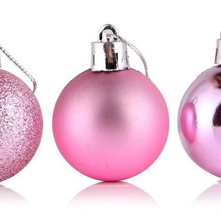 Christmas Plastic Ball 2CM Constant Romance 2cm ball Wireless Cap head