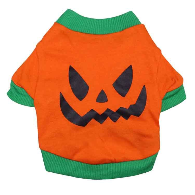 DROOLING DOG Pet Dog Cat Clothes Cotton T Shirt Green Yellow Edge (Santa Claus) Size: S; Neck (cm): 24-28; Bust (cm): 32-38; Back length (cm): 22-25; Recommended pet weight (kg): 2.5 - 4.5