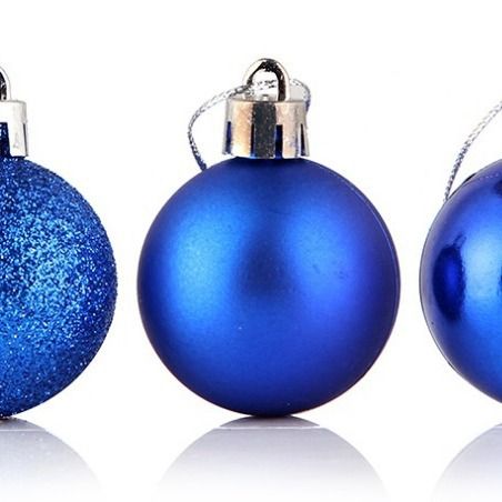 Christmas Plastic Ball 2CM Constant Romance 8cm