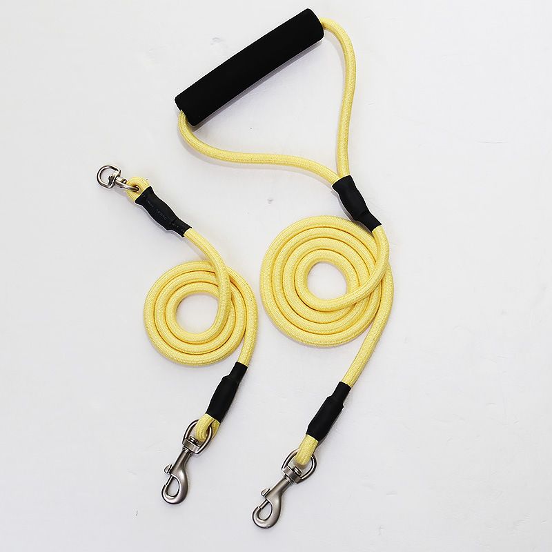 Zichen Nylon Dog Leash Medium Large Pet Yellow 0.6