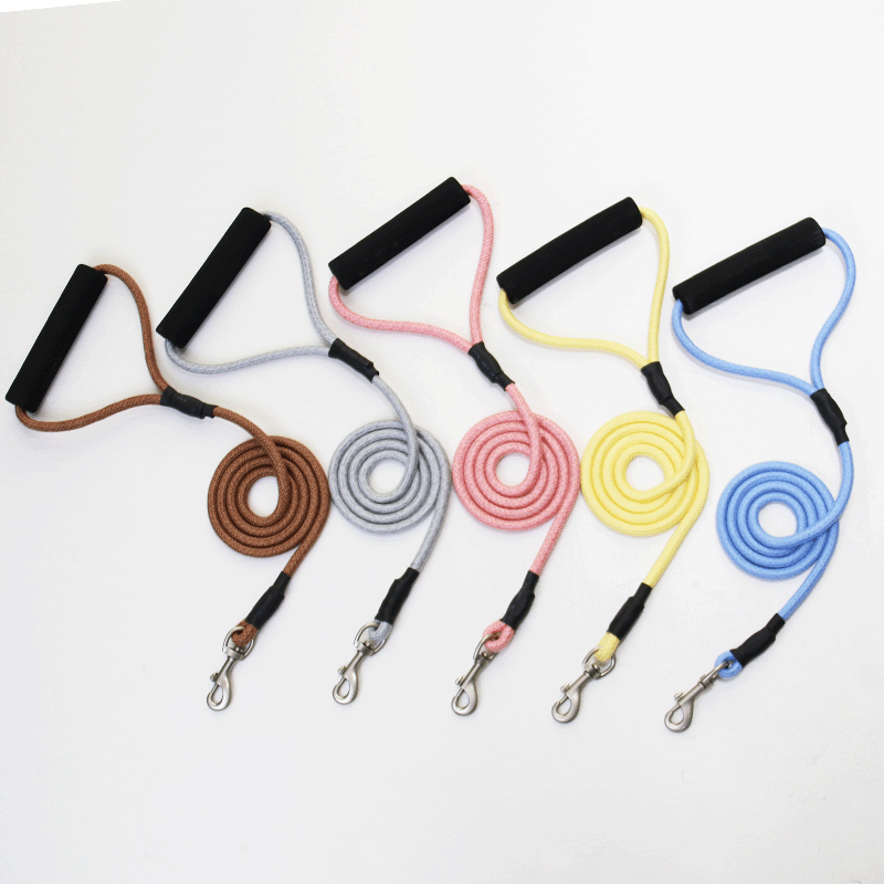 Zichen Nylon Dog Leash Medium Large Pet Yellow 0.8