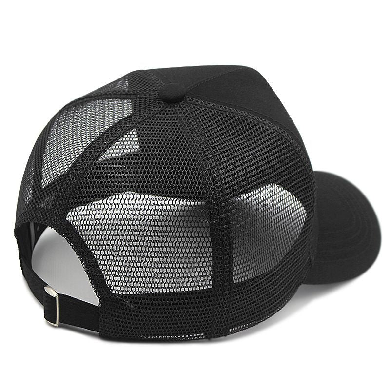 AB High Top Baseball Cap Breathable Sunshade White L（58-60cm）
