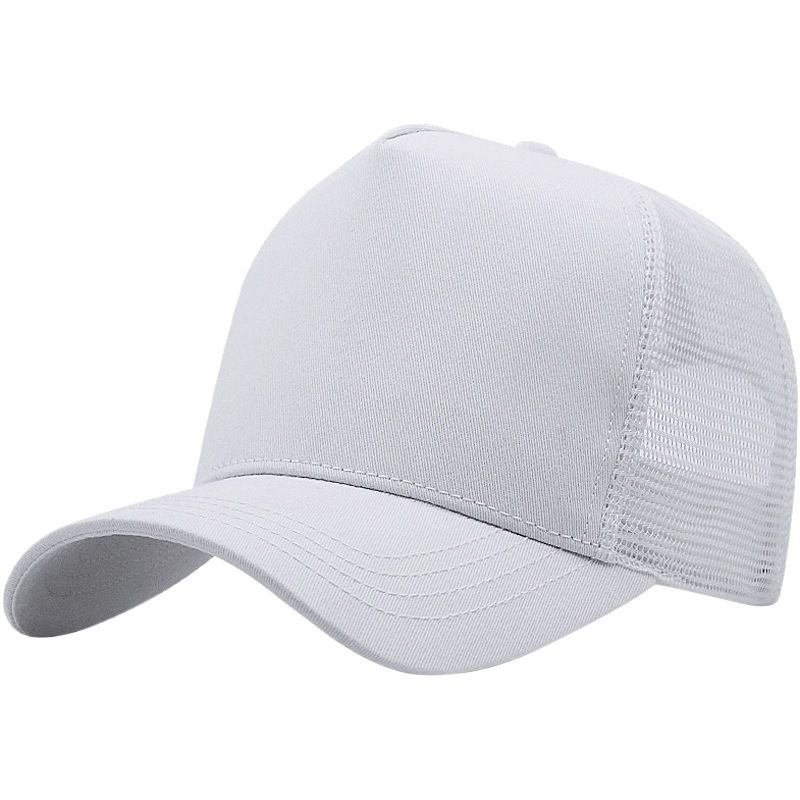 AB High Top Baseball Cap Breathable Sunshade Light gray XL (above 60cm)