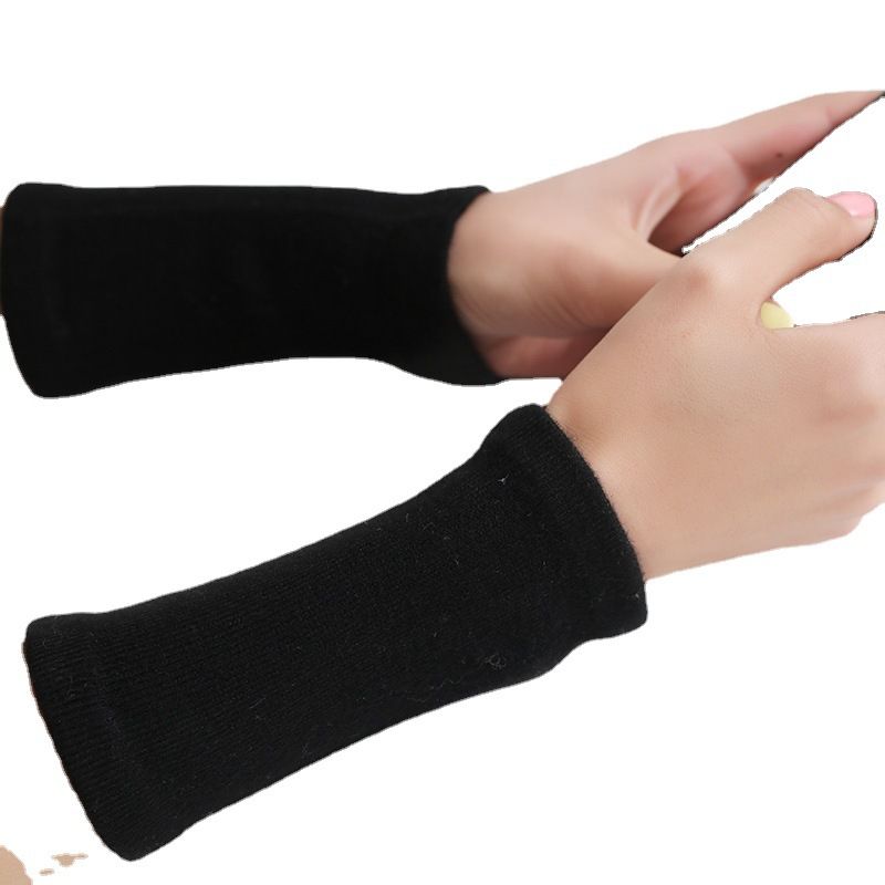 Wrist Bracer Adult Polyester Elastic Badminton. White