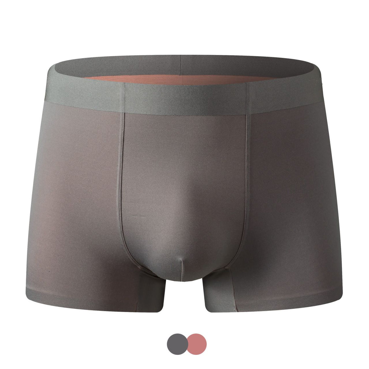 100 Pcs Modal Men Underwear Antibacterial Breathable... Brown Coke tea 3XL