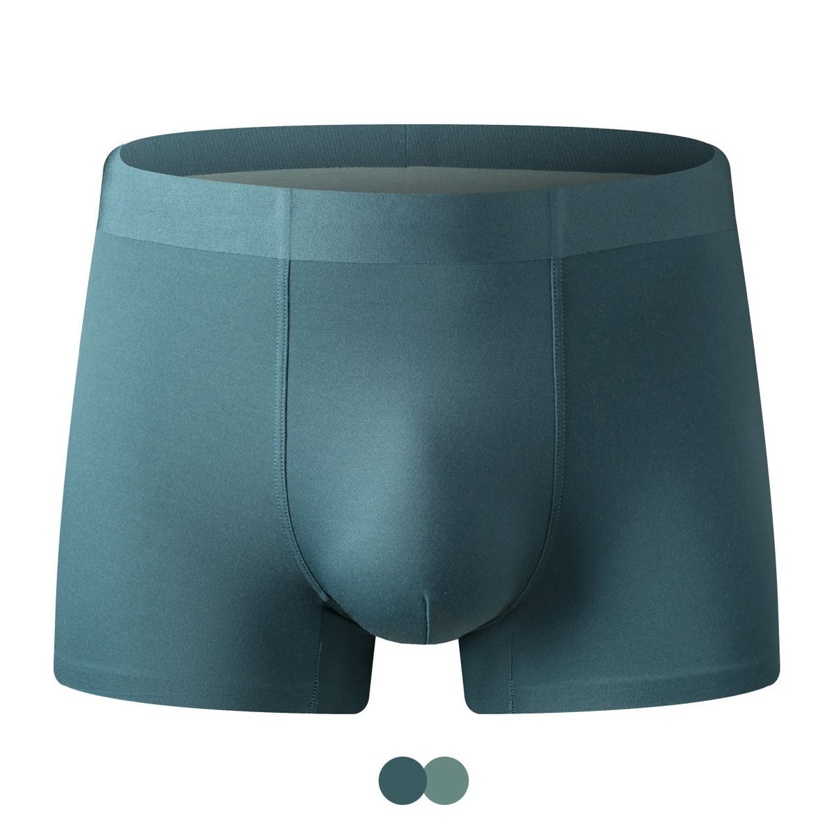 100 Pcs Modal Men Underwear Antibacterial Breathable... Agate Green 2XL