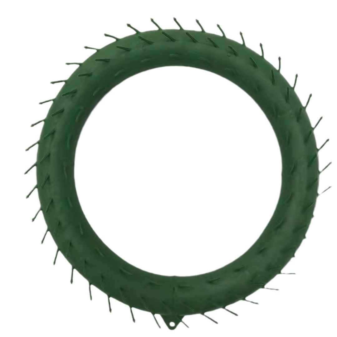 Christmas Wreath Plastic Green Diameter 30cm Diameter 30cm 100 mesh