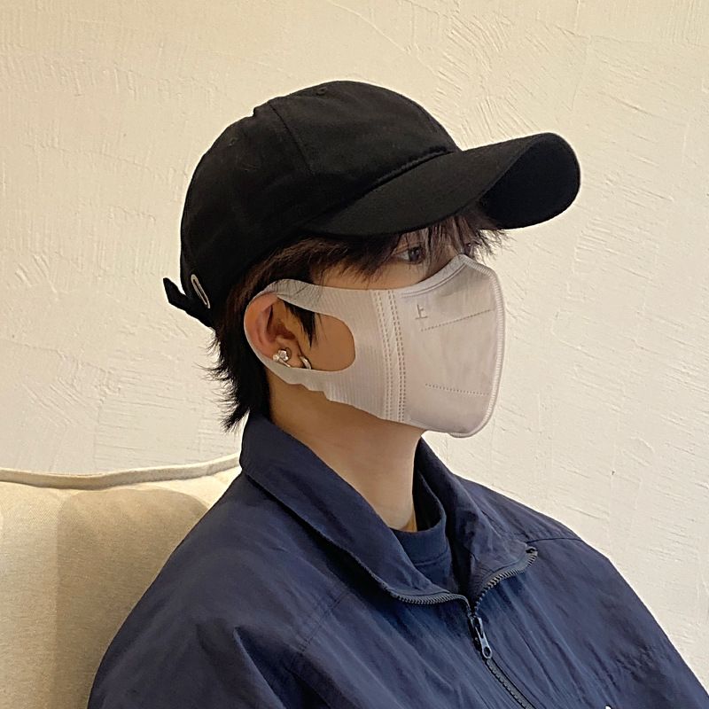 Men Summer Baseball Cap Cotton Adjustable 65cm colo Curry Large size (60-65cm) adjustable