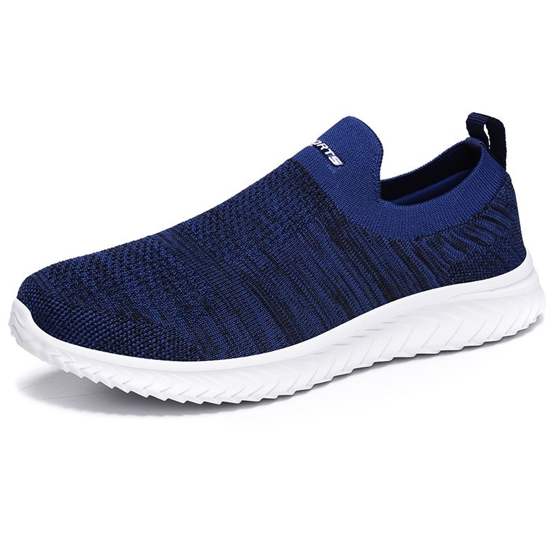 Men Sports Shoes Lightweight Breathable Mesh A19 sapphire blue 46