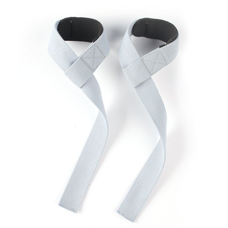 Vigor Power Gear Latex Wrist Strap Weightlifting Light Gray [single]]