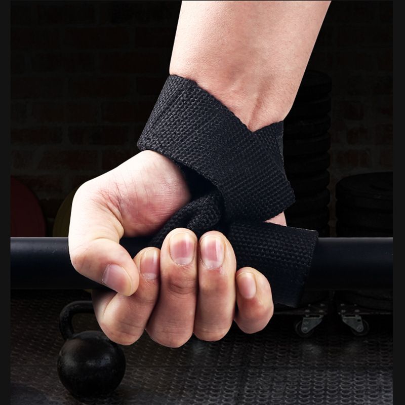 Vigor Power Gear Latex Wrist Strap Weightlifting Light Gray [single]]