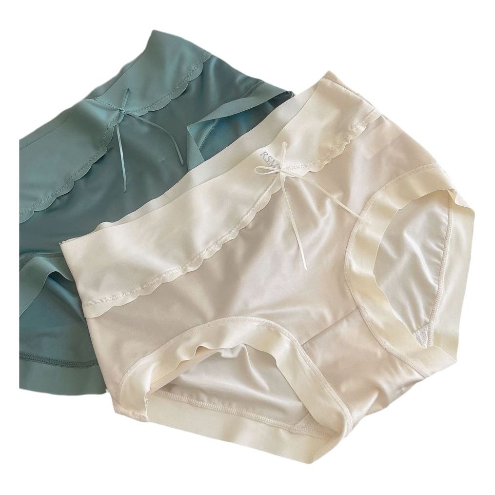 Shuya Nylon Women Briefs Satin Breathable Mid Waist Skin color XL [62.50 kg-75.00 kg]