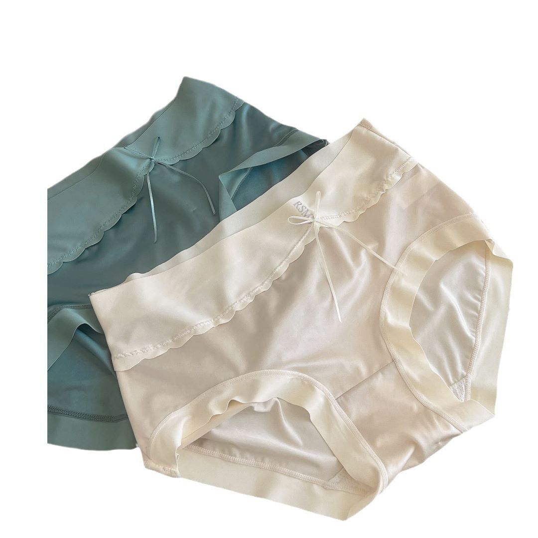 Shuya Nylon Women Briefs Satin Breathable Mid Waist Skin color XL [62.50 kg-75.00 kg]