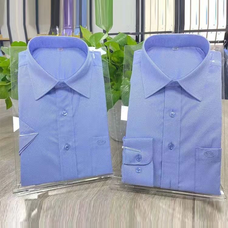 Shan Lang Men Long Sleeve Cotton Shirt High Cotton white shirt long sleeve 40/XL suggestion [65.00 kg-70.00 kg]