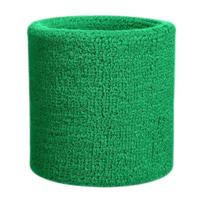 OEM Wrist Sweatband Polyester Sports Towel SW101 Green