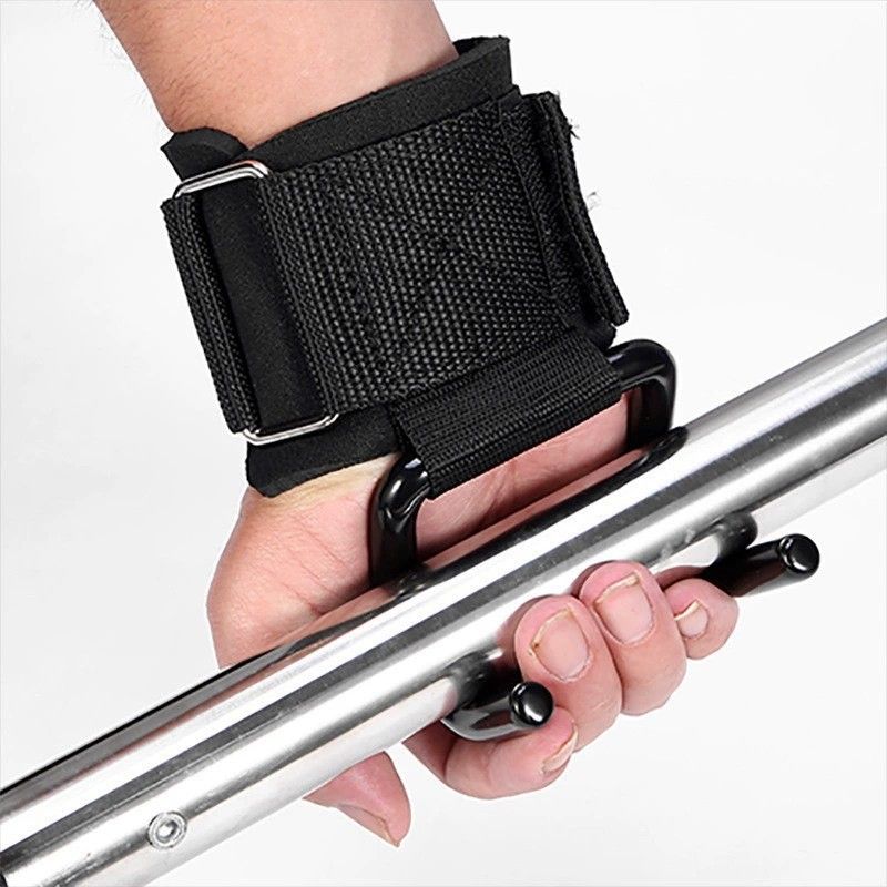 QZE Double Hook Wristband Pair for Pull Up Bar Double hook wristbands [pair]